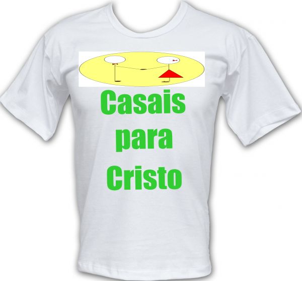 Camisetas Casais para Cristo