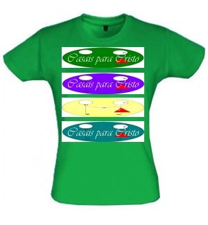 Camisetas Casais para Cristo