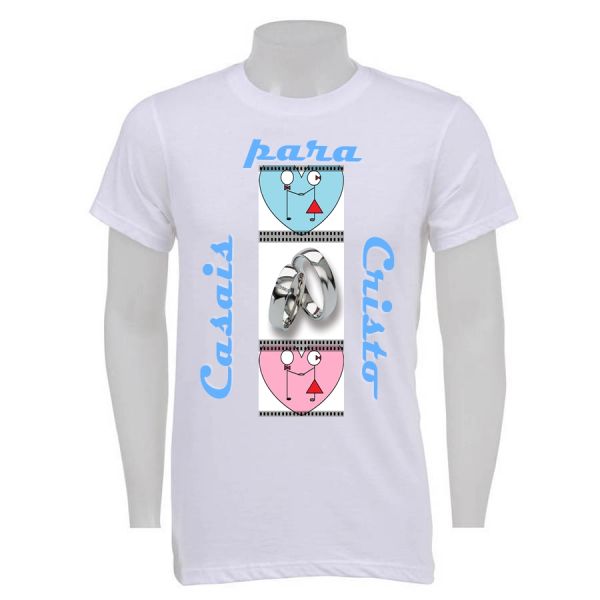 Camisetas Casais para Cristo