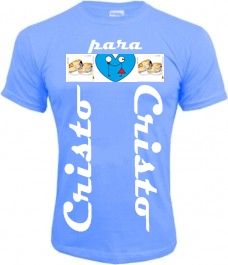 Camisetas Casais para Cristo