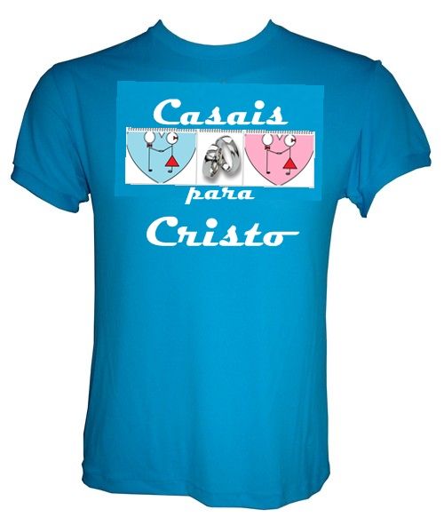 Camisetas Casais para Cristo