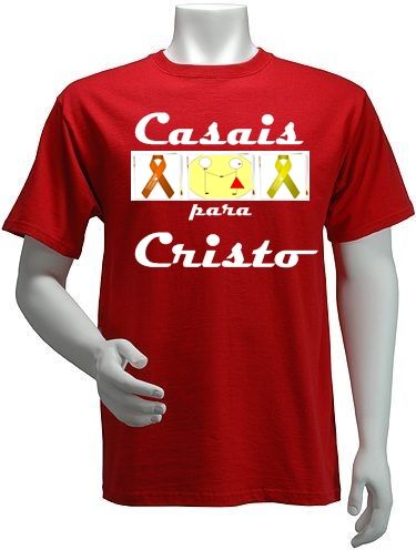 Camisetas Casais para Cristo