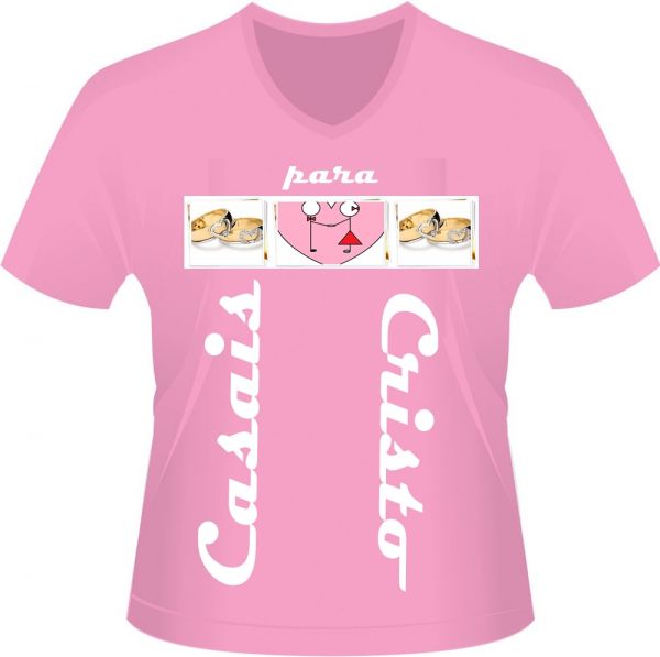 Camisetas Casais para Cristo