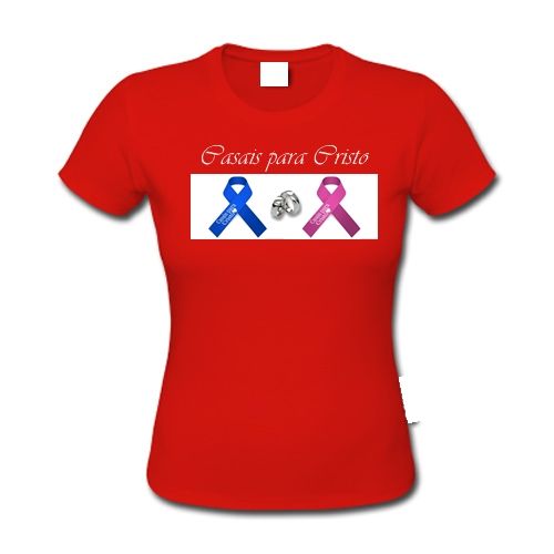 Camisetas Casais para Cristo