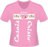 Camisetas Casais para Cristo