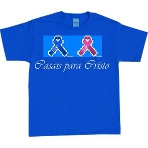 Camiseta Casais para Cristo